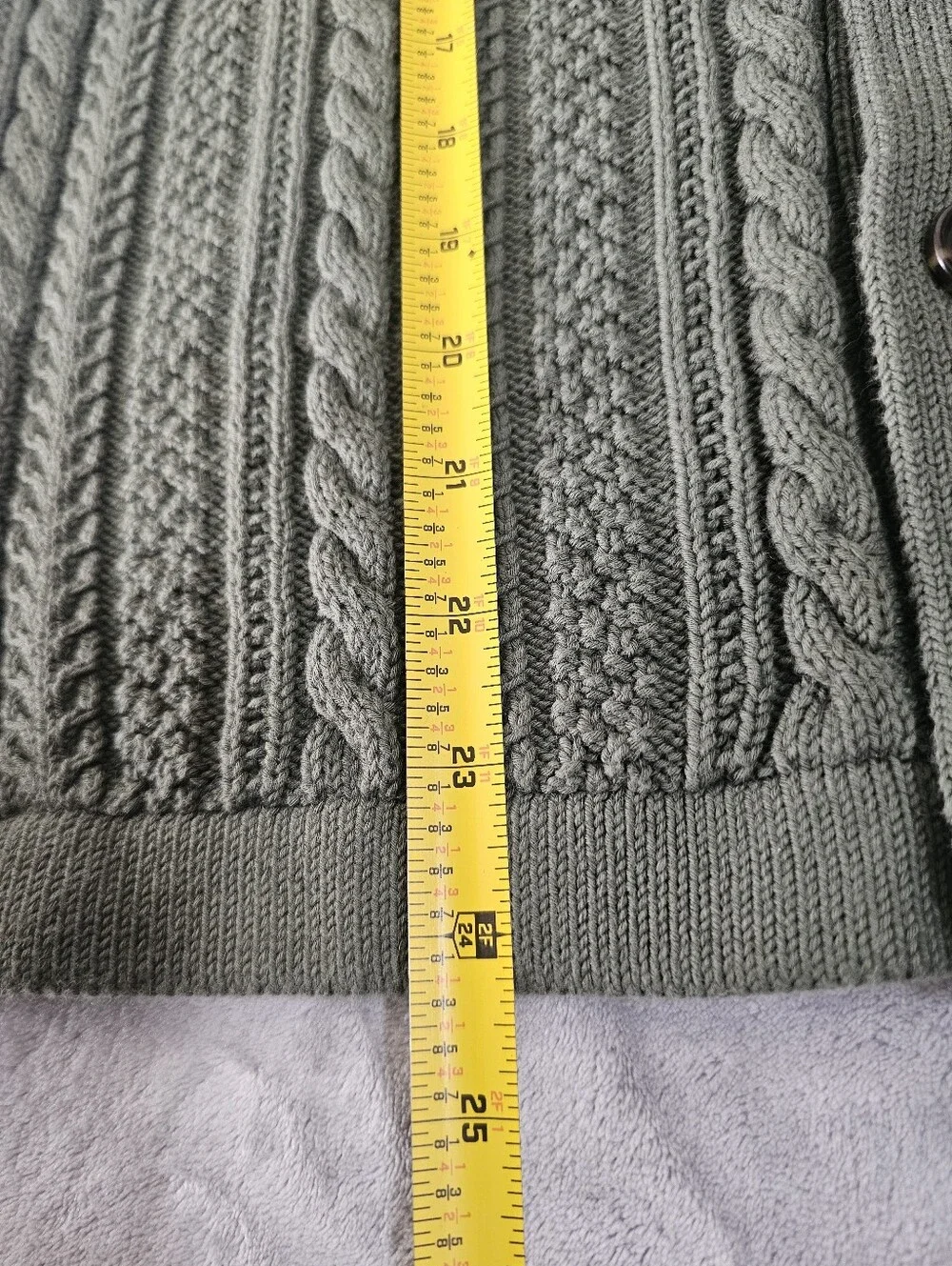 J.Crew Short-sleeve cotton cable-knit cardigan sweater-polo